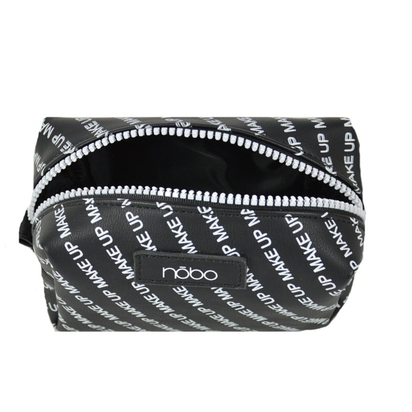 Kosmetyczka NOBO I0190 -  Czarno-biały