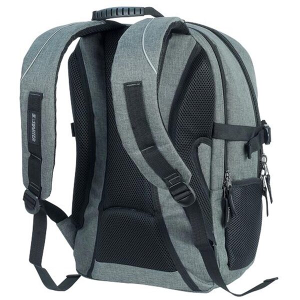 Plecak szkolny STARTER 8773 z naszywkami -  Popiel