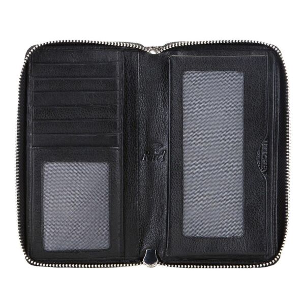 Wittchen portfel damski na telefon -  Popiel