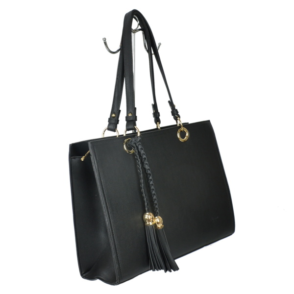 Torebka shopper GALLANTRY R-1588 -  Czarna
