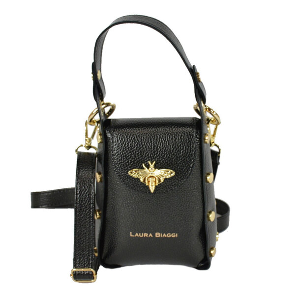 Torebka LAURA BIAGGI MG-309 -  Czarna