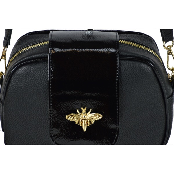 Torebka LAURA BIAGGI pszczółka 2217 -  Czarna
