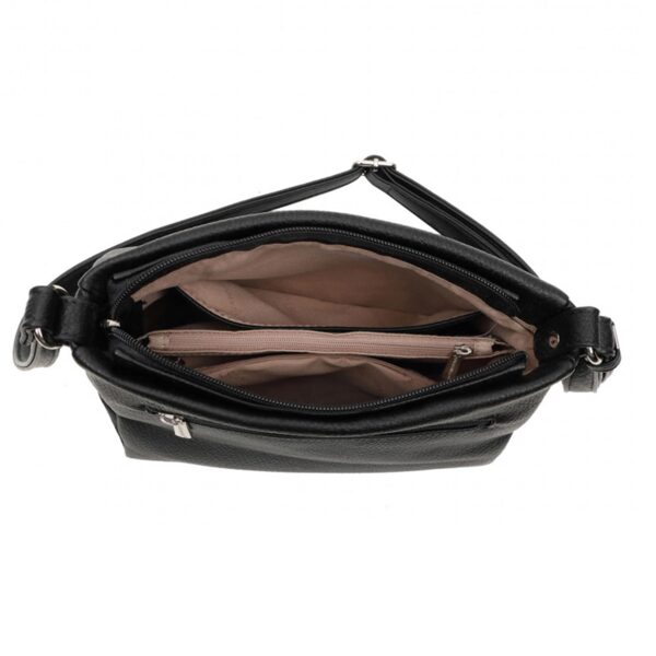 Torebka LUIGISANTO 6341a -  Czarna