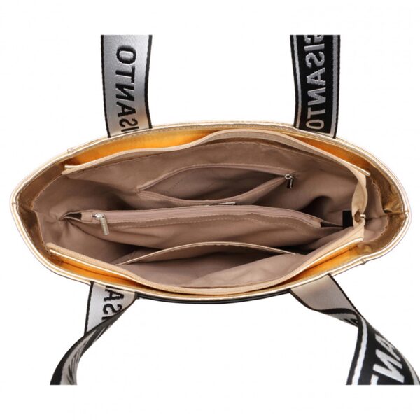 Torebka LUIGISANTO 6398 -  Złota