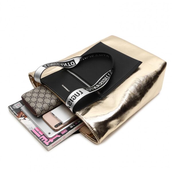 Torebka LUIGISANTO 6398 -  Złota