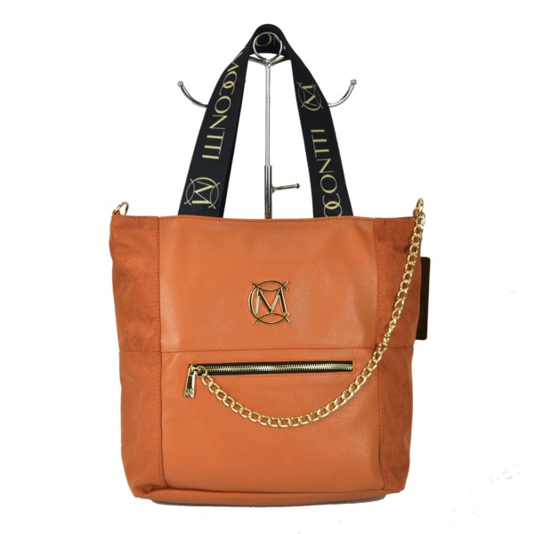 Torebka shopperka MASSIMO CONTTI -  Brązowa