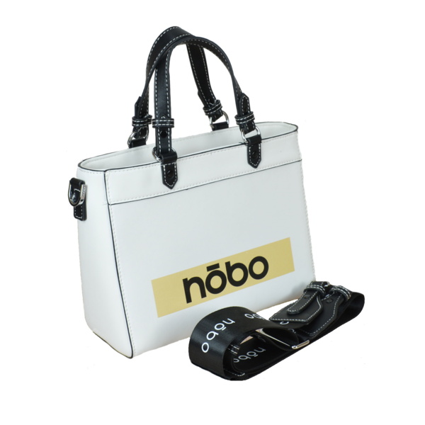 Torebka kuferek NOBO 3580 -  Biała
