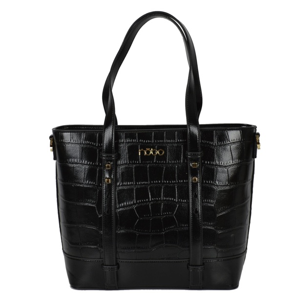 Torebka NOBO J5090 kuferek duży -  Czarna