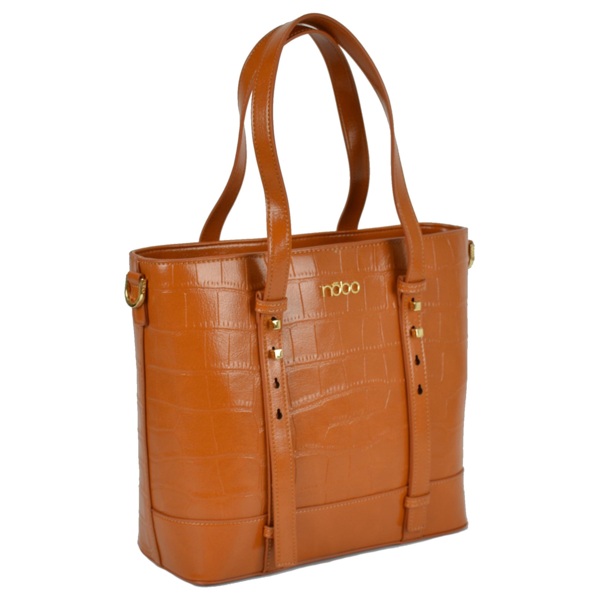 Torebka NOBO J5090 kuferek duży -  Brązowa