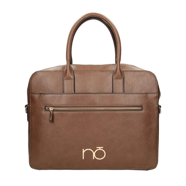 Torebka na laptop NOBO L2580 -  Brązowa