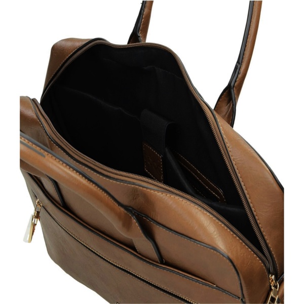 Torebka na laptop NOBO L2580 -  Brązowa