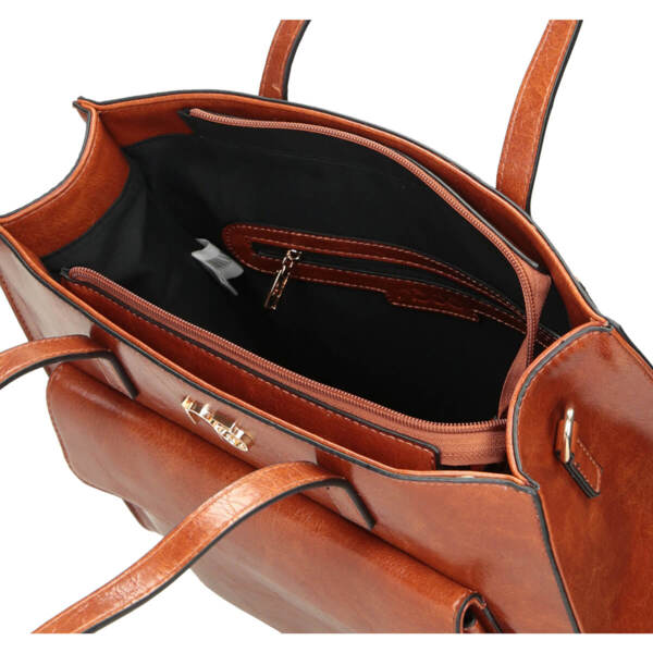 Torebka klasyczna NOBO L2810 -  Brązowa