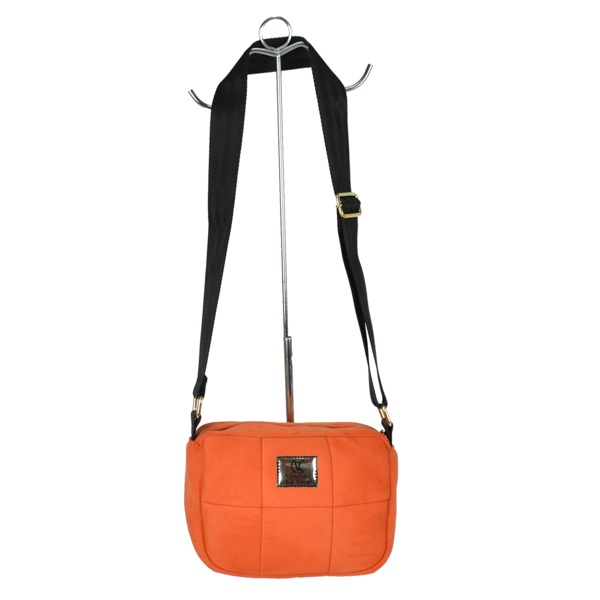 Torebka VANESSA LA VIVA pikowana -  Pomarańczowa