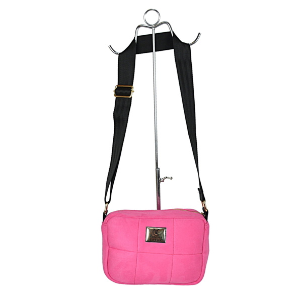 Torebka VANESSA LA VIVA pikowana -  Różowa