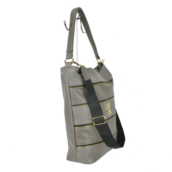 Torebka shopper VANESSA LA VIVA -  Popiel