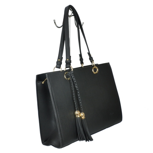 Torebka shopper GALLANTRY R-1588 -  Czarna