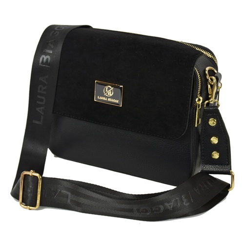Torebka LAURA BIAGGI JS-170 -  Czarna