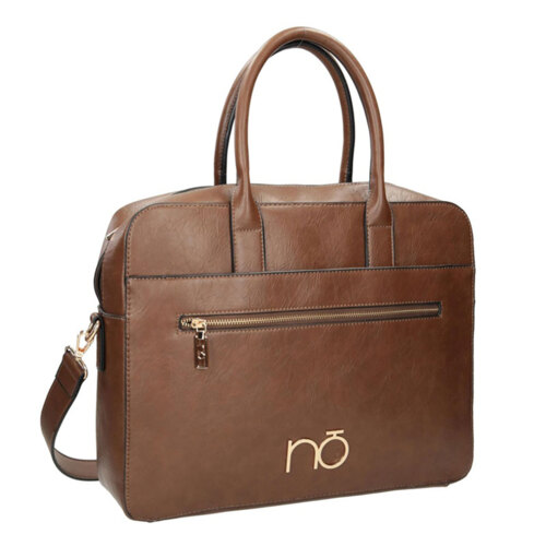 Torebka na laptop NOBO L2580 -  Brązowa